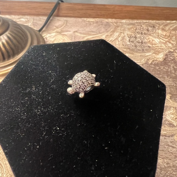 .925 CZ Pandora Turtle Charm - Picture 5 of 8
